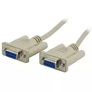 Deltaco DEL-25B serial cable Beige 5 m