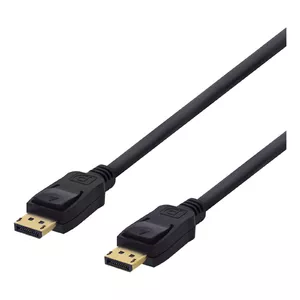 DisplayPort cable Deltaco DP-1010D 1 m Black