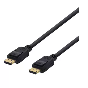 DisplayPort kabelis Deltaco DP-1020D 2m Melns