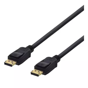 DisplayPort cable Deltaco DP-1022 2m Black