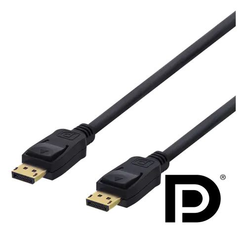 DisplayPort kabelis Deltaco DP-1030D 3m Melns