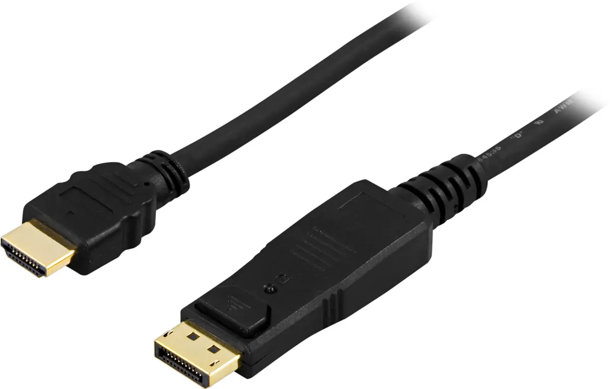 DELTACO DP-3020 video kabeļa adapteris 2