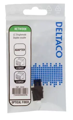 Fibre optic adapter LC/LC Deltaco FBP-1044 Photo 4