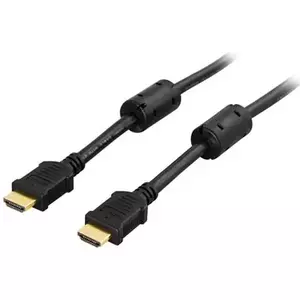 Deltaco HDMI-1005 HDMI кабель 0,5 m HDMI Тип A (Стандарт) Черный