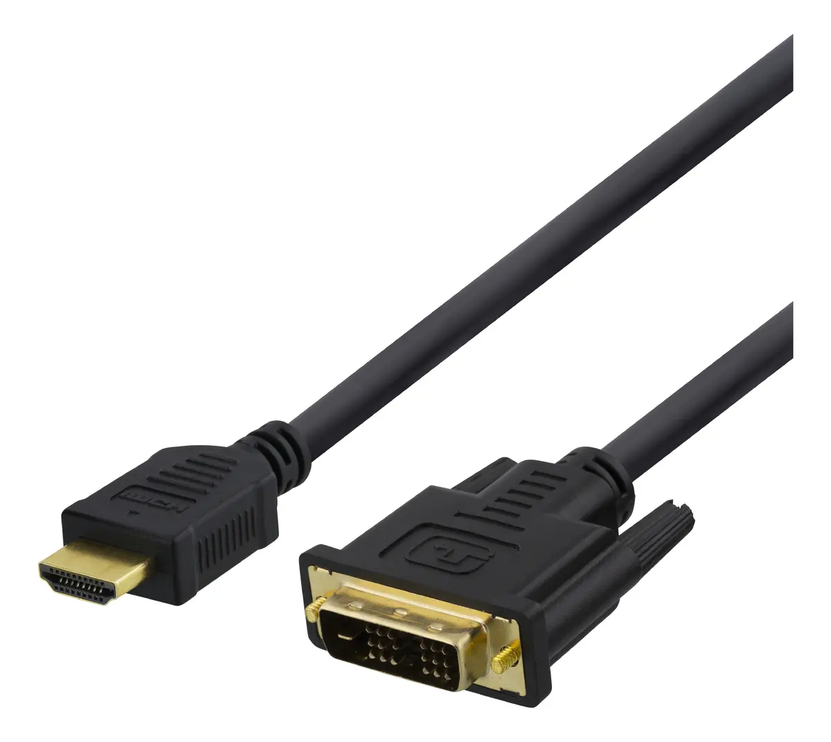 DELTACO HDMI-115D Video Kabeļa Adapters 5