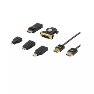 Адаптер видео кабеля Deltaco HDMI-251 2 м Черный
