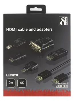 Адаптер видео кабеля Deltaco HDMI-251 Photo 2