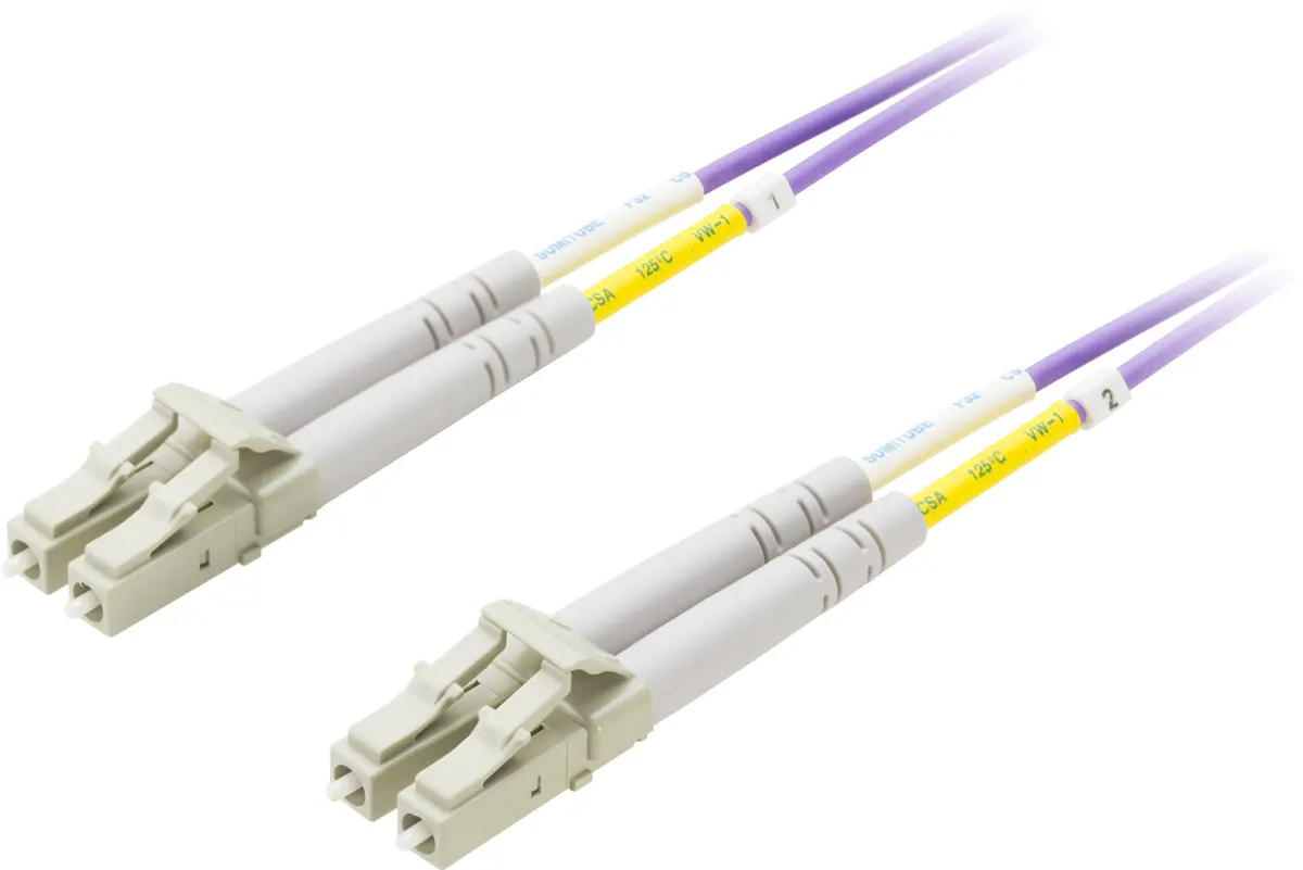 Optiskā šķiedra Deltaco LCLC-715 15m 2x