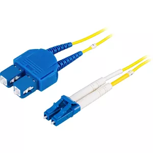 Оптоволоконный кабель Deltaco LCSC-2S 2м LC SC
