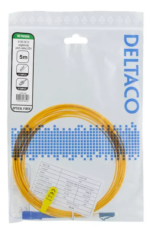 Fibre Optic Cable Deltaco LCSC-85 Photo 2
