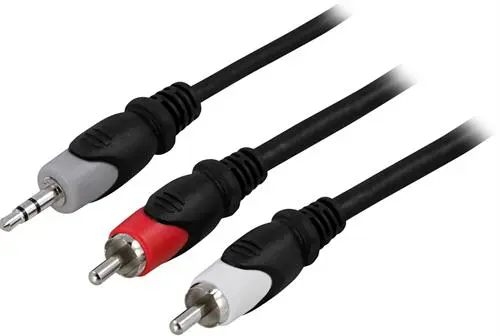 Audio kabelis Deltaco MM-143 10m 3