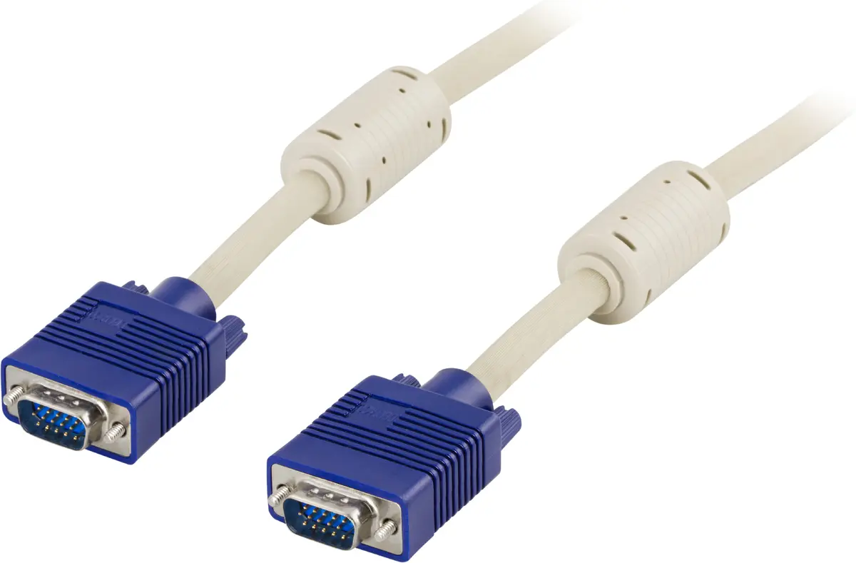 DELTACO RGB-2A VGA kabelis, 3 m