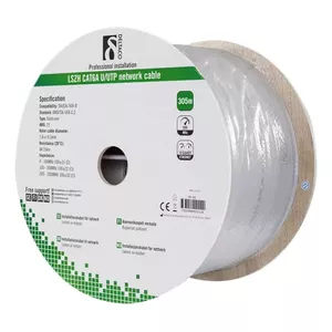 Networking cable Deltaco TP-55 Grey Cat6a U/FTP 305 m