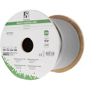 Сетевой кабель Deltaco TP-70 RJ45 Cat7 100м Серый