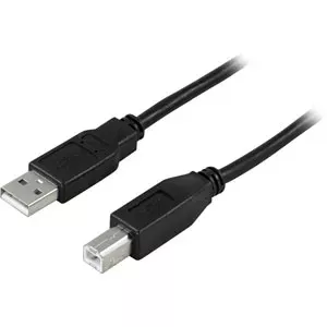 USB 2.0 A/B kabelis Deltaco USB-205S 0.5m