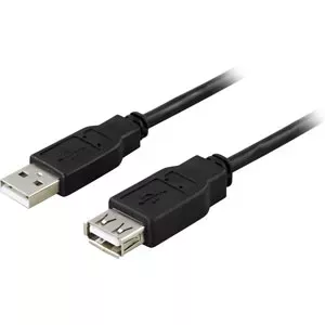 USB kabelis A/A Deltaco USB 2.0 2m