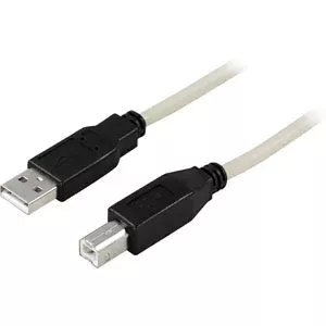 USB 2.0 Cable A/B Deltaco 3m