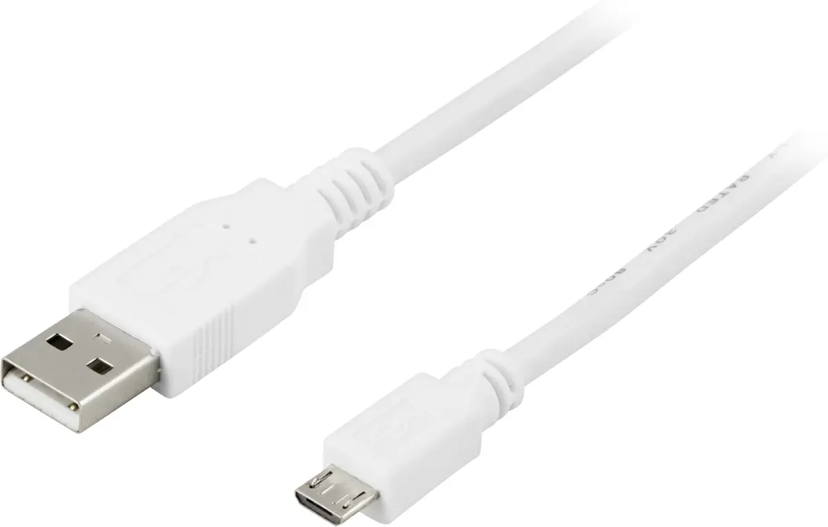 DELTACO USB-302W USB Kabelis USB 2
