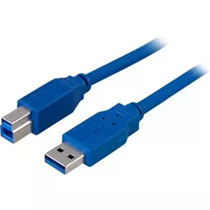 USB kabelis Deltaco USB3-120 USB 3.2 Gen 1 2m USB A USB B Zils