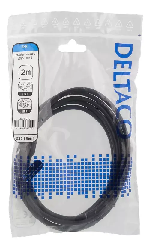 USB kabelis Deltaco USB3-242 Photo 2