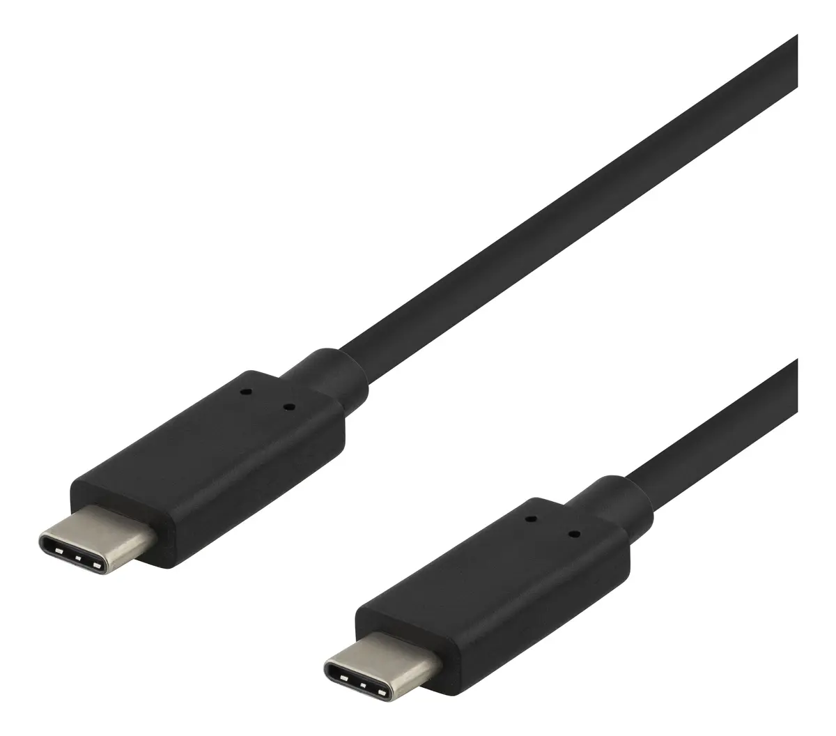 DELTACO USBC-1120 USB-C uz USB-C kabelis