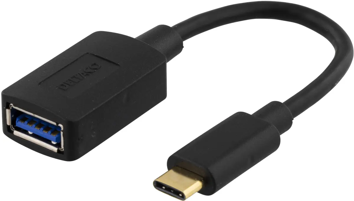 DELTACO USBC-1204 USB Kabelis USB 3