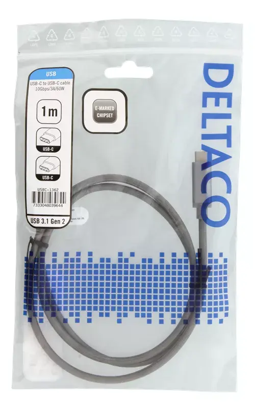 USB Cable Deltaco USBC-1362 Photo 2
