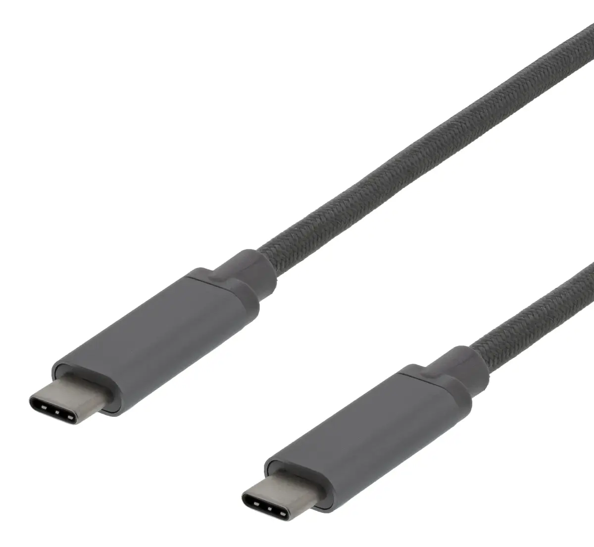 Deltaco USBC-1362 USB-C uz USB-C kabelis