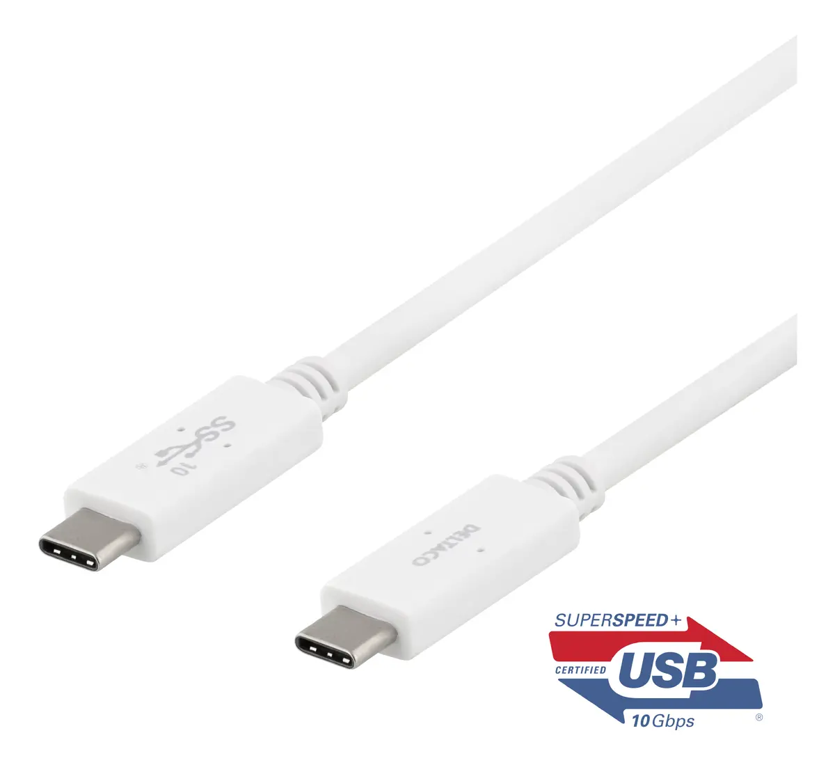 DELTACO USBC-1407M USB-C uz USB-C kabelis
