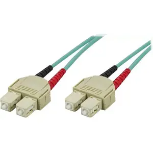 Fibre optic cable Deltaco SCSC-615 15 m 2x SC Aqua