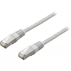 Networking Cable Deltaco FTP Cat7 Patch Cable RJ-45 RJ-45 1m Grey