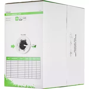 Сетевой кабель Deltaco TP-45AH U/UTP Cat6 305 м Белый