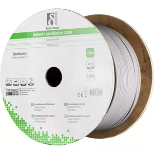 Сетевой кабель Deltaco TP-48CH RJ45 Cat6 305 м Серый