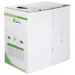 Сетевой кабель Deltaco TP-48NH Белый Cat6 305 м
