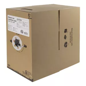 Сетевой кабель Deltaco TP-48NR U/UTP Cat6 305 м Серый