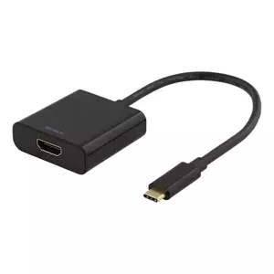 USB graphics adapter Deltaco USBC-HDMI8
