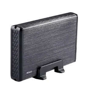 Deltaco MAP-GD33U3 cietā diska korpuss 3.5" SATA III diskiem melns USB