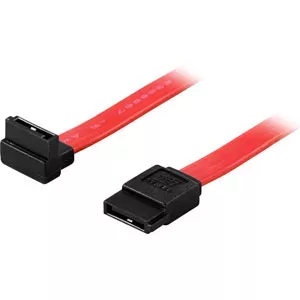 SATA/SAS Cable Deltaco SATA-03A1 0.3m Black Red