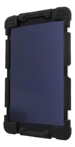 Universal tablet case Deltaco TPF-1302 black for 8 inch screens with stand mode and silicone material