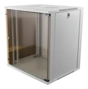 Deltaco 19-5412W Wall Mounted Rack Cabinet 12U 50 kg Capacity White
