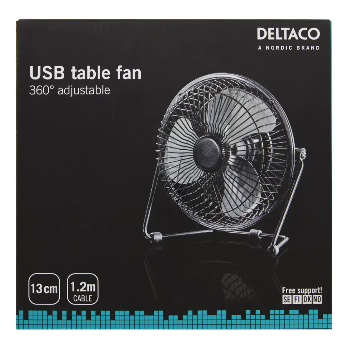 Настольный вентилятор Deltaco FT-755 Photo 3