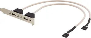 DELTACO USB-1 USB Cable USB 2.0 Grey