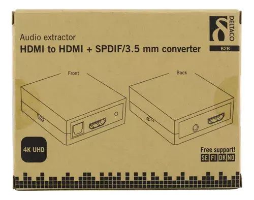 Aktīvais video konvertētājs Deltaco HDMI-7038 Photo 3