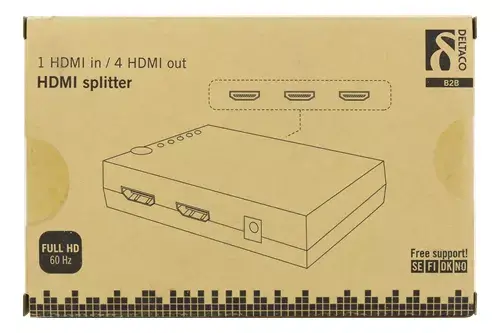 Video dalītājs Deltaco HDMI-7051 Photo 4