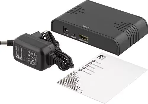 Video signāla konvertors Deltaco HDMI-SCART2 Photo 3