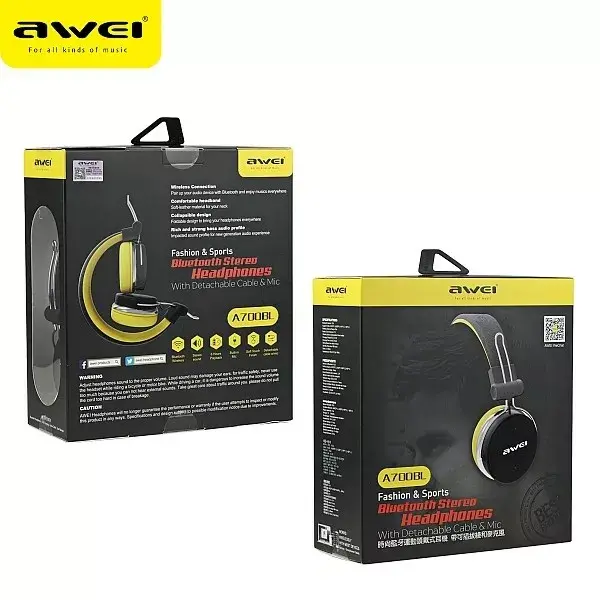 Awei A700BL Bluetooth austiņas Photo 2