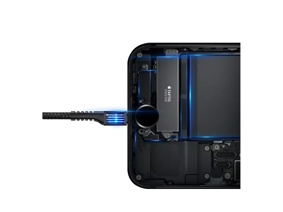 Baseus Spring-loaded cable Lightning 1m 2A (black) Photo 3