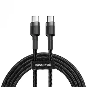 Baseus Cafule USB кабель 1 m USB C Черный, Серый