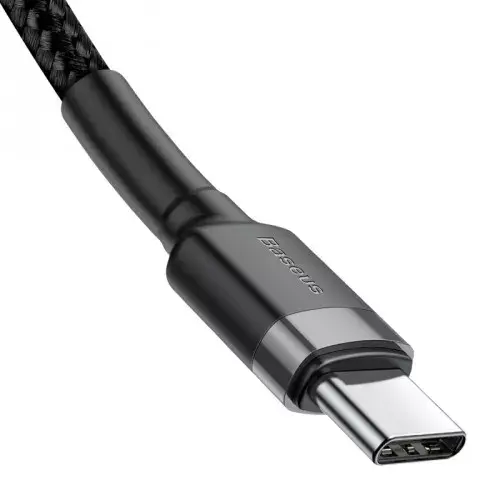 USB-C kabelis Baseus Cafule 1 m, 60 W PD Photo 2