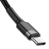 USB-C kabelis Baseus Cafule 1 m, 60 W PD Photo 2